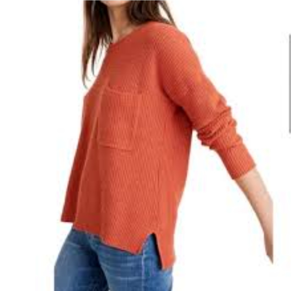 Madewell Thompson Pocket Pullover Sweater